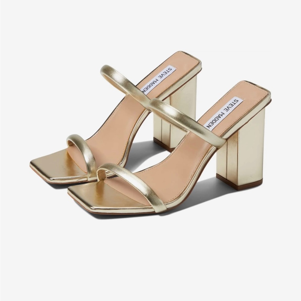 Steve Madden Blake shoe size 10 Gold